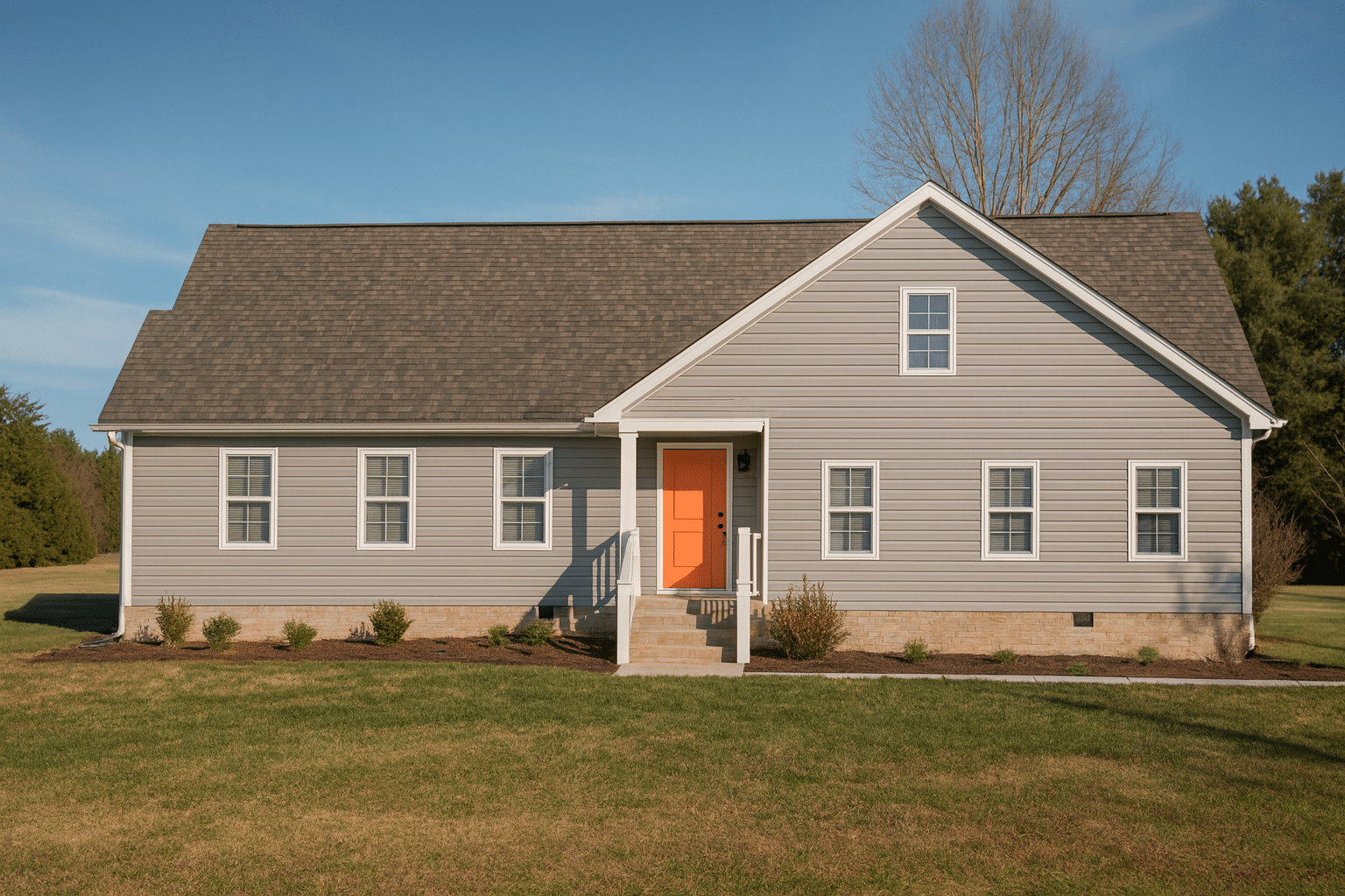 Charming 1.5-Story Traditional House Plan with Open Floor Layout
