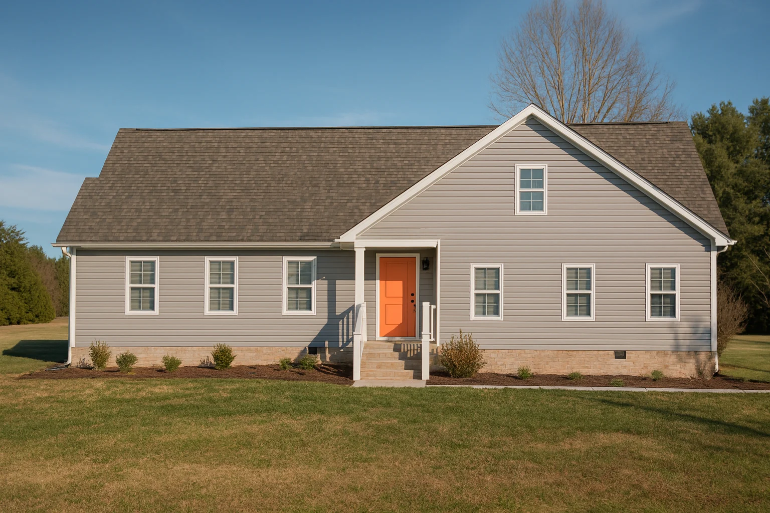 Charming 1.5-Story Traditional House Plan with Open Floor Layout