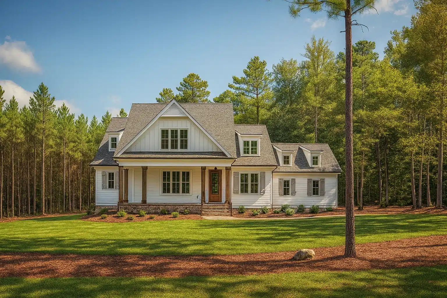Charming 2-Story House Plan with Spacious Floor Plan & CAD Designs