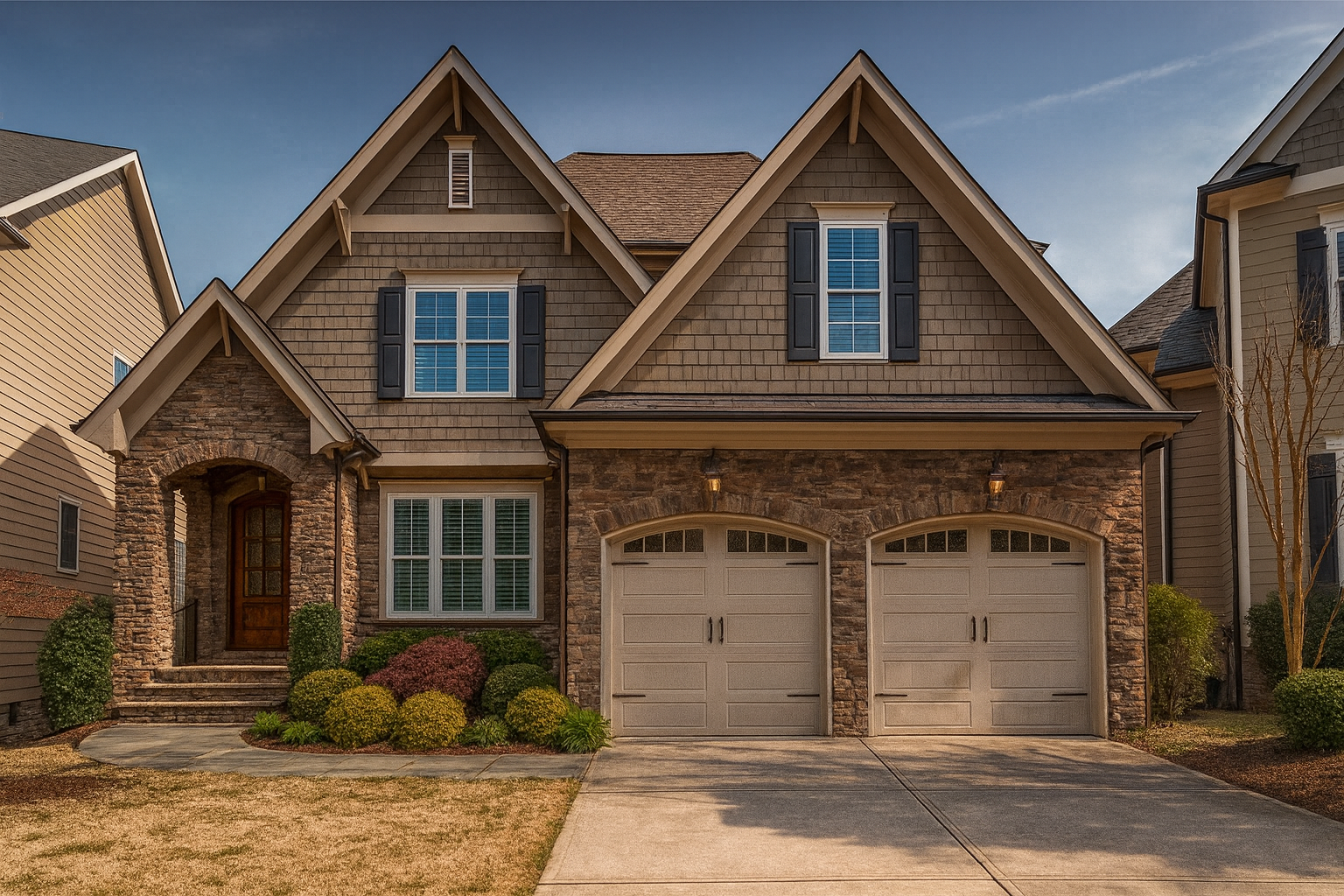 Charming 3-Story Craftsman House Plan with 5 Bedrooms & Architectural Features