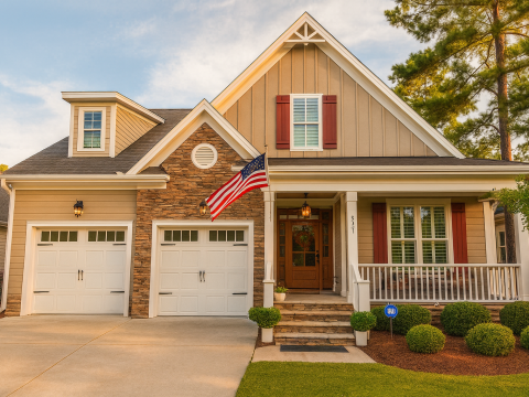 Charming Craftsman House Plan with Vaulted Ceilings & Bonus Space