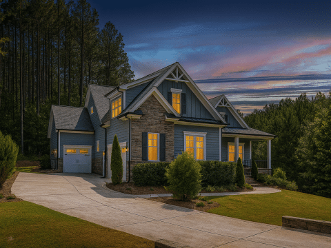 Charming-Home-Floor-Plan-with-CAD-Designs-and-Blueprint