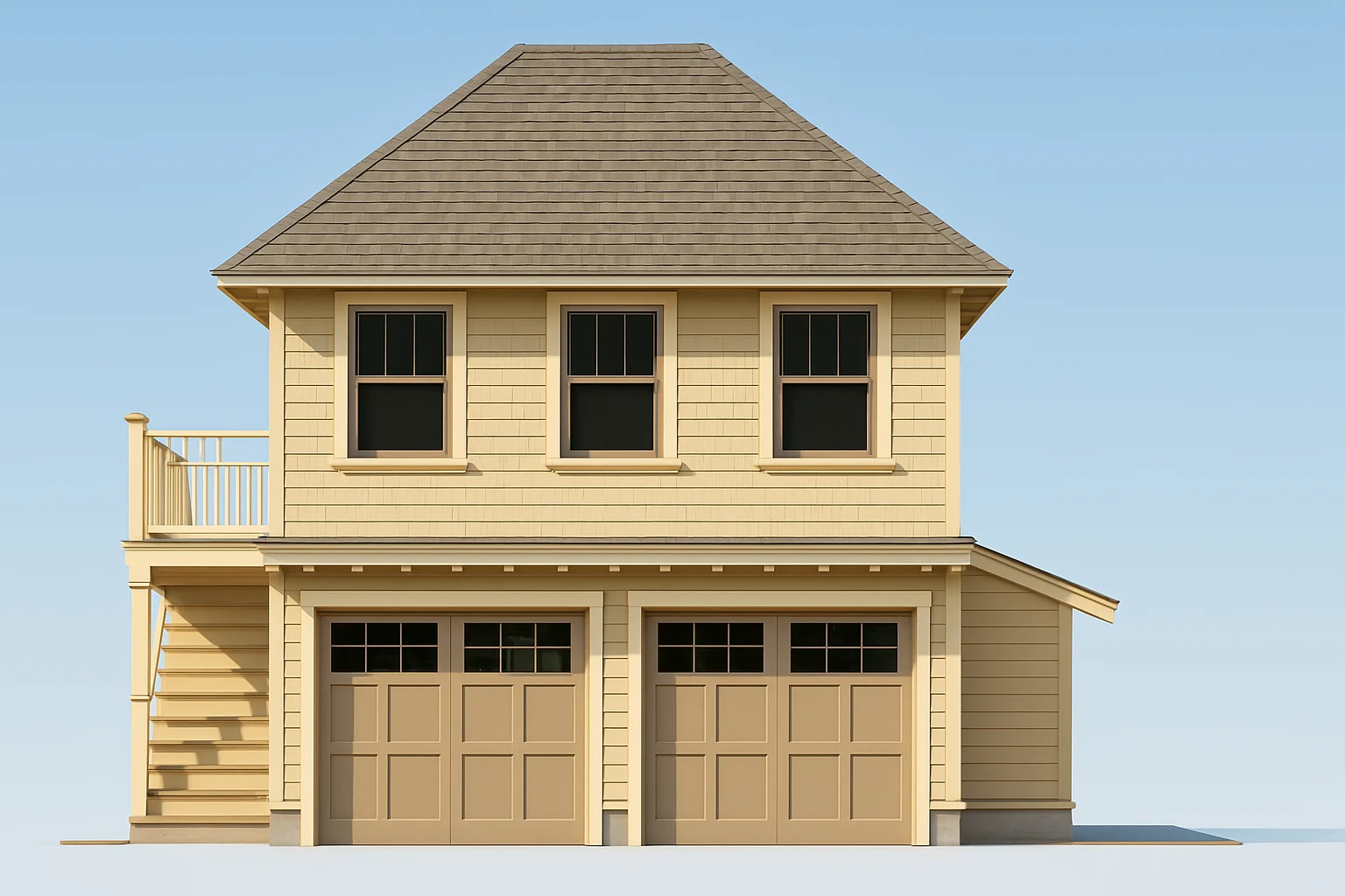Charming House Plan with Cart Garage, Floor Plans, and CAD Designs