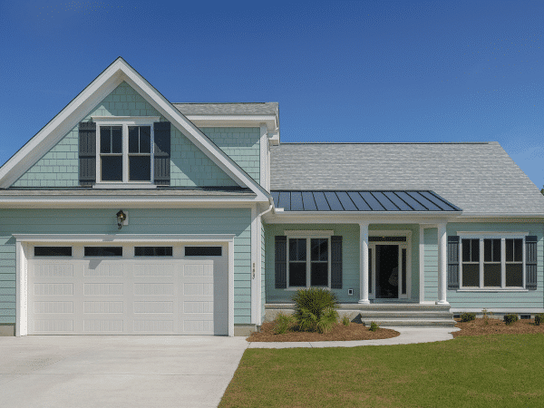 Coastal Craftsman Home Design with Bonus Room & Modern Blueprints