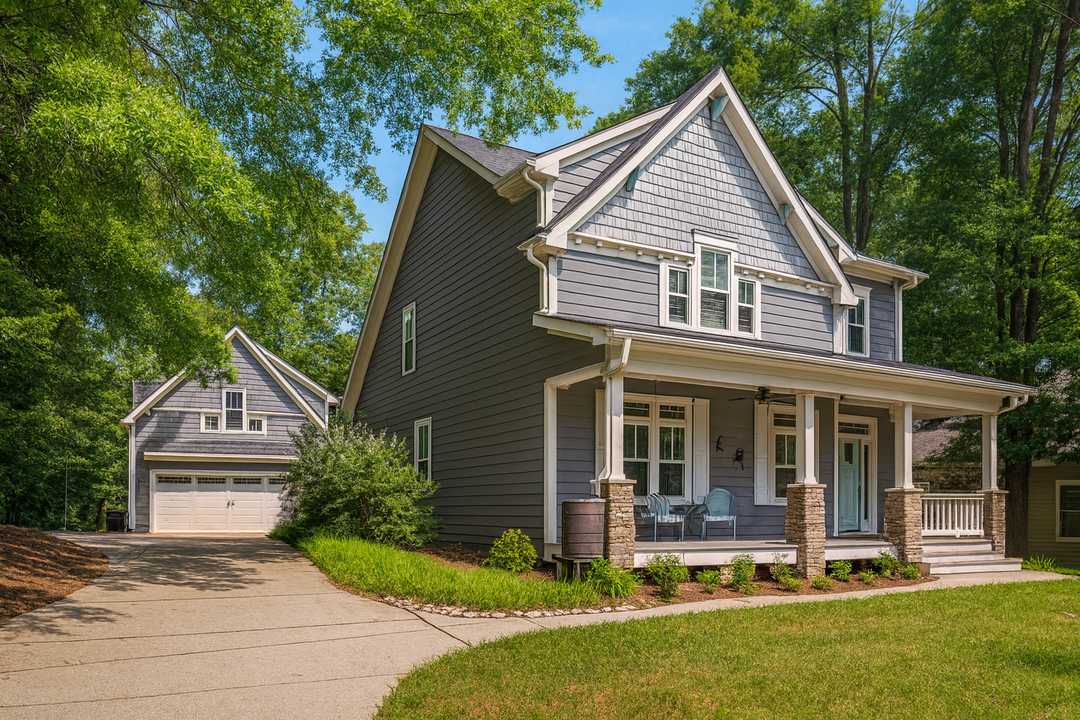 Compact 2-Level Garage Home Plan with Living Space & CAD Design