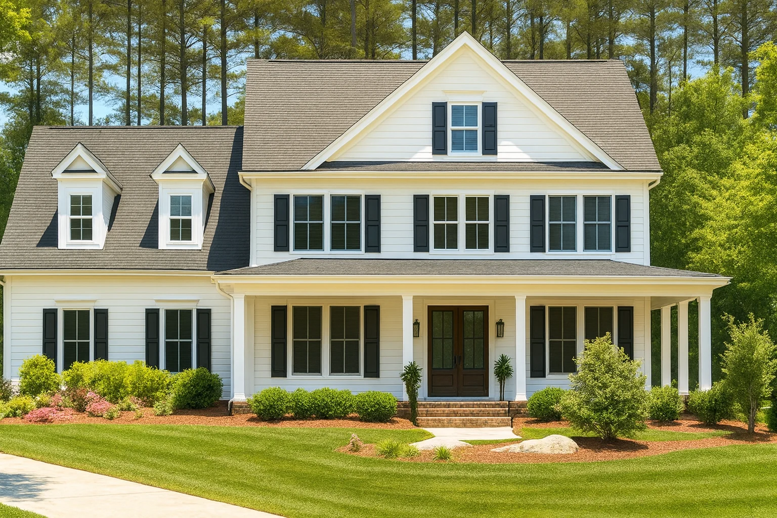 Crafted 2-Story House Plan with CAD Designs & Open Floor Concept