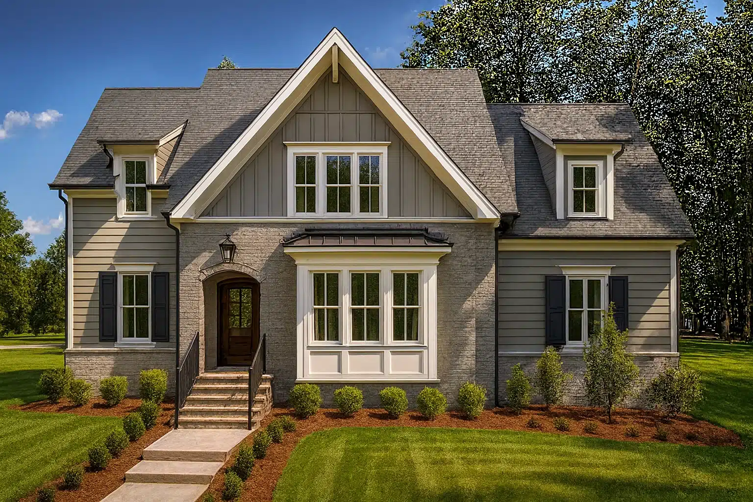 Craftsman Home Floor Plan with Spacious Design and CAD Blueprints