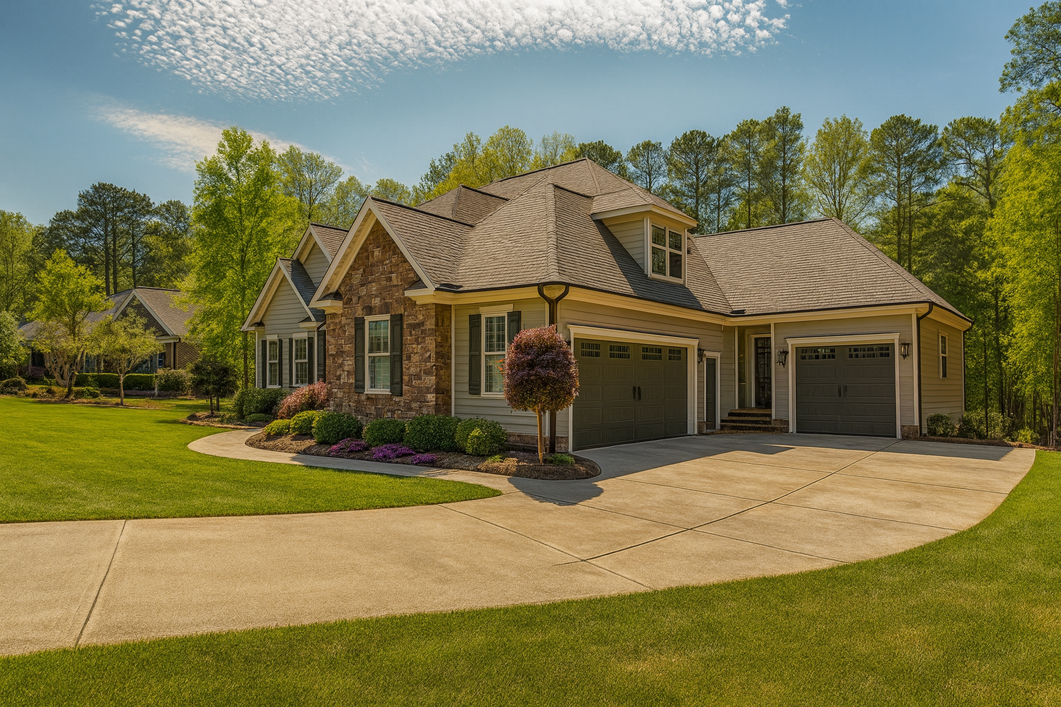 Craftsman Home Plan with 2-Story Design and Spacious Blueprint