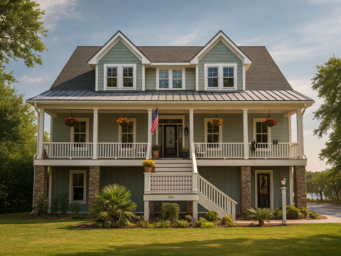 Craftsman Home Plan with Modern Floor Plans and CAD Designs