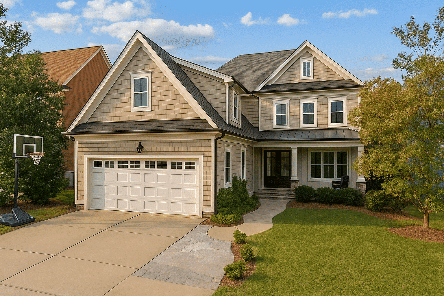 Craftsman Home Plan with Spacious Floor Design and CAD Blueprints