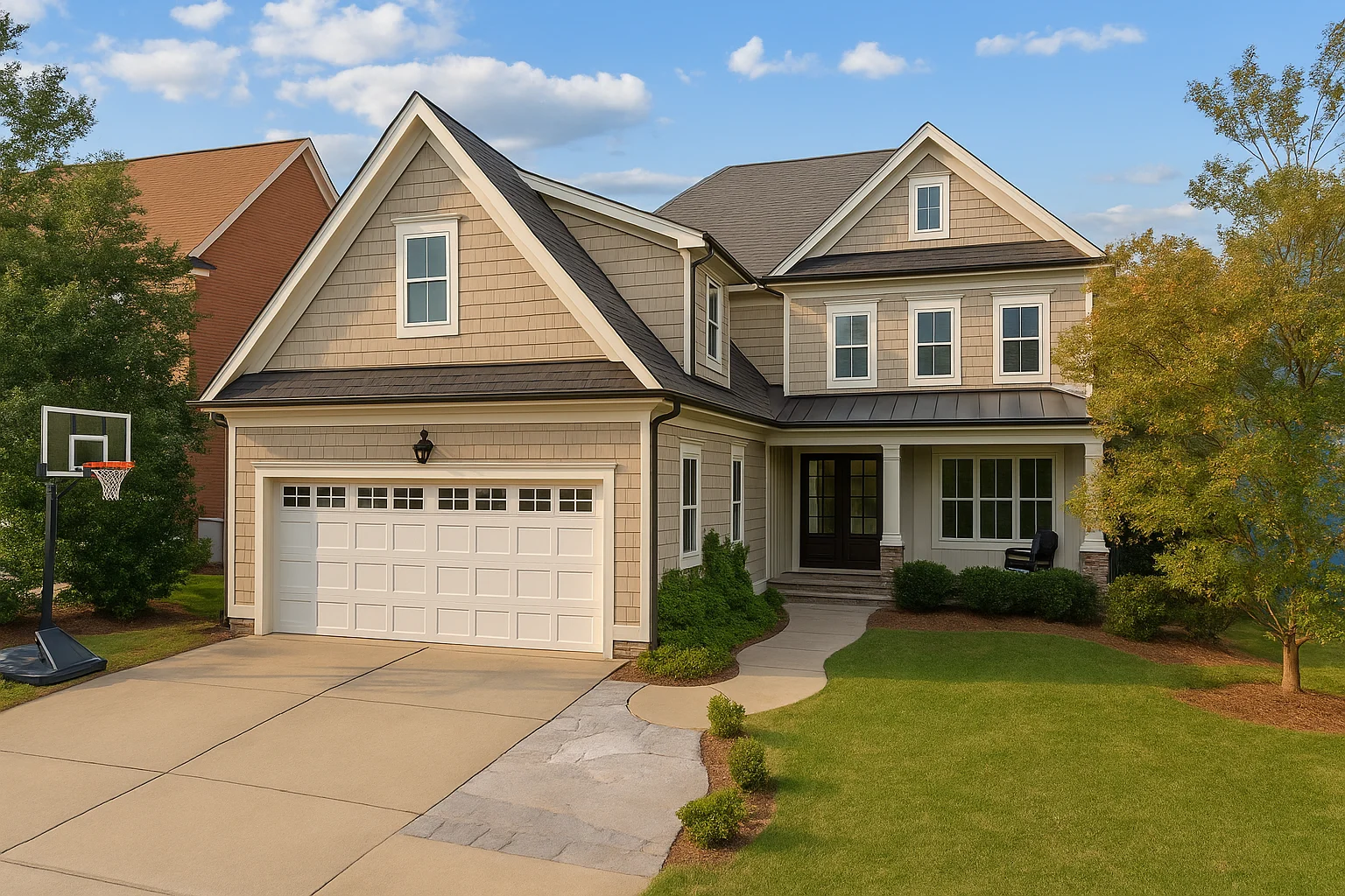 Craftsman Home Plan with Spacious Floor Design and CAD Blueprints