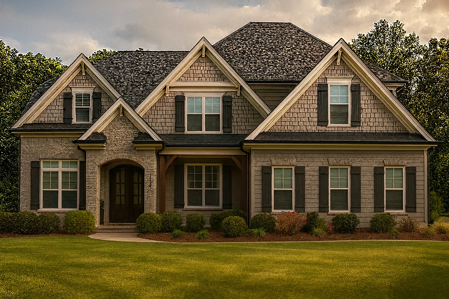 Custom Home Floor Plan with CAD Designs & Blueprint Details