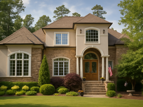 Custom House Plans with Modern Blueprint CAD Architecture