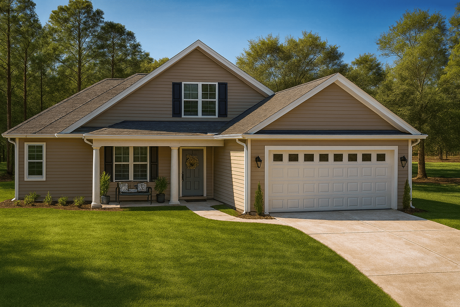 Customizable 1.5-Story House Plan with Open Floor Plan & CAD Designs
