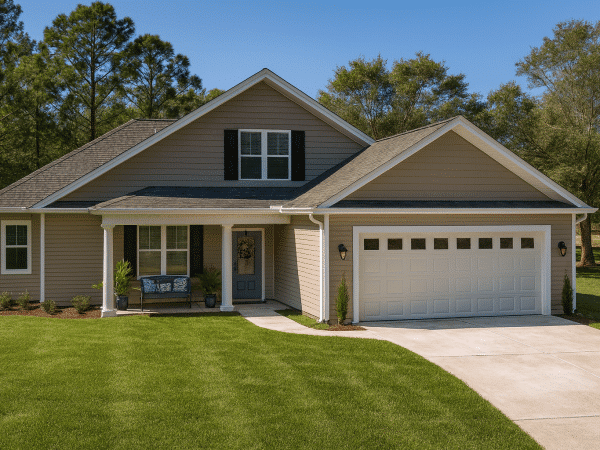 Customizable 1.5-Story House Plan with Open Floor Plan & CAD Designs