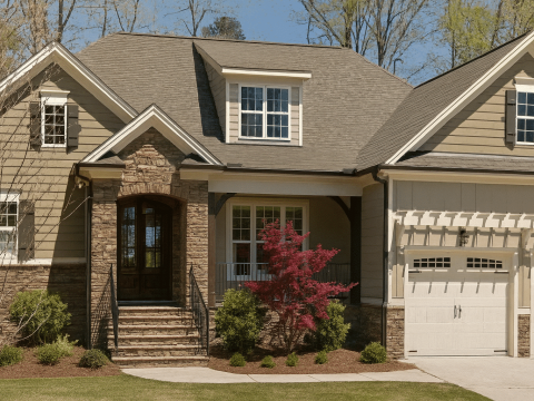 Customizable 2-Story House Plan with Open Layout & CAD Blueprints