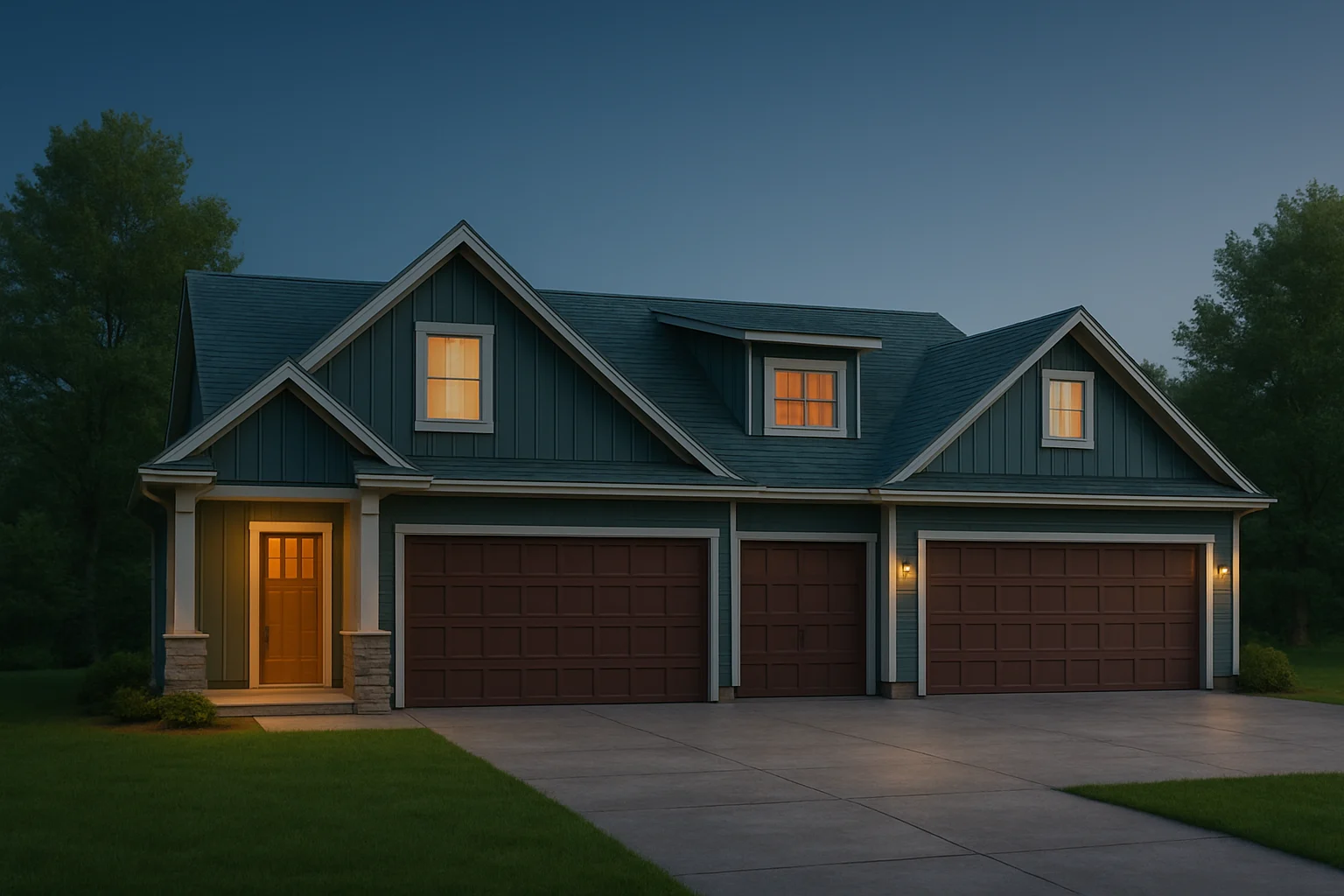 Duplex Home Floor Plan with Spacious CAD Designs & Features