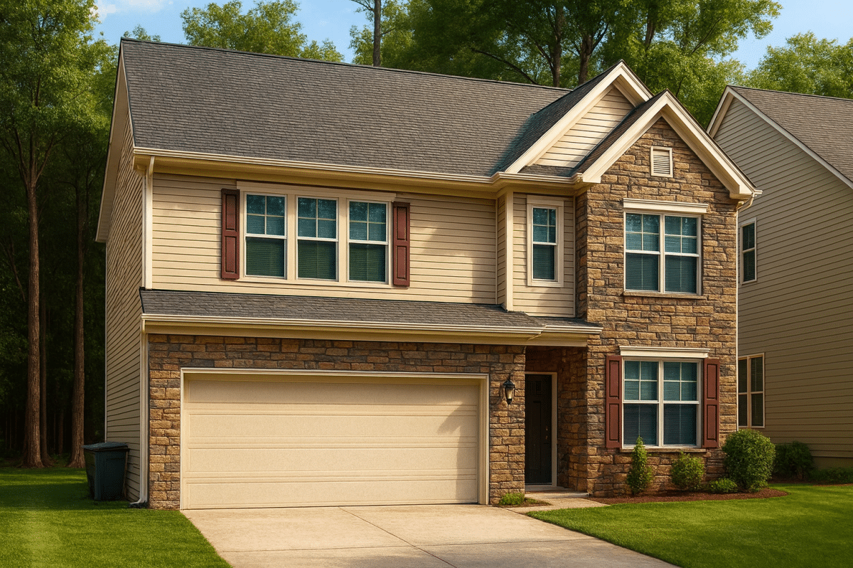 Elegant 2-Story Home Plan with Spacious CAD Designs