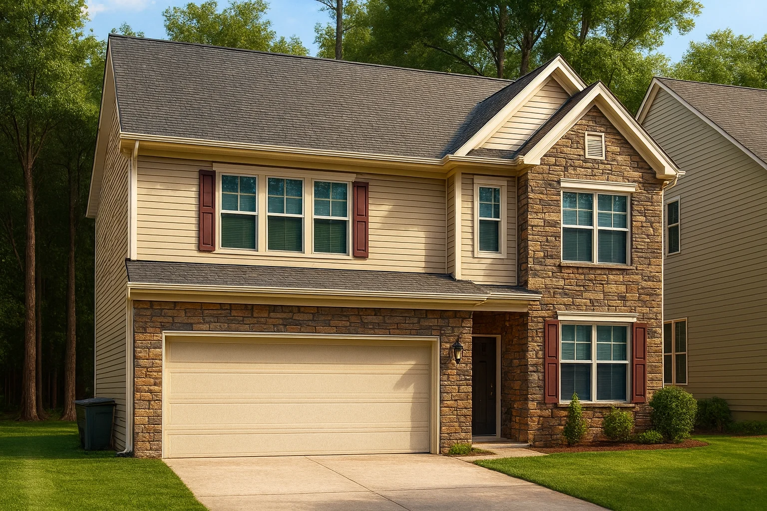 Elegant 2-Story Home Plan with Spacious CAD Designs