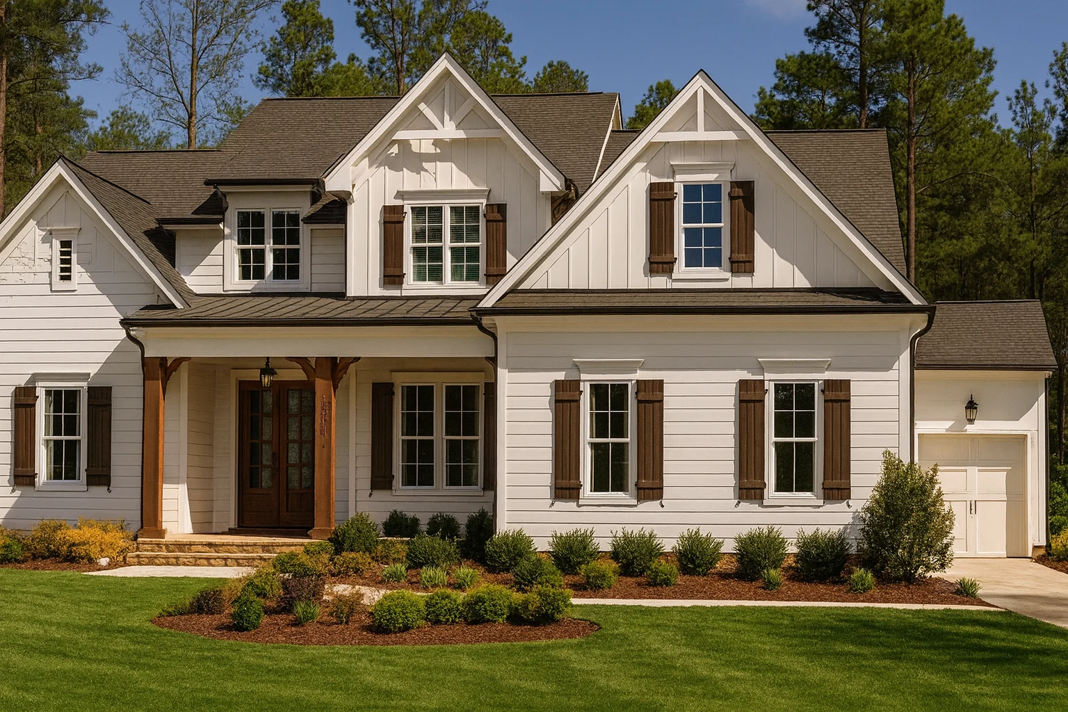 Elegant 2-Story House Plan with 4 Bedrooms, Screened Porch & CAD Designs