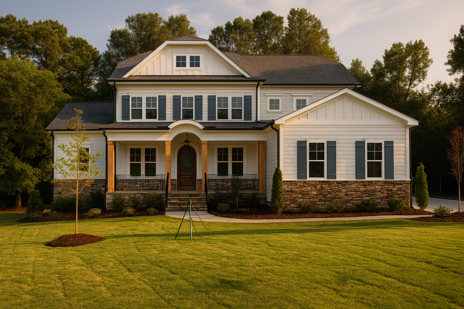 Elegant 2-Story House Plan with Modern Architecture & 3,305 Sq. Ft.