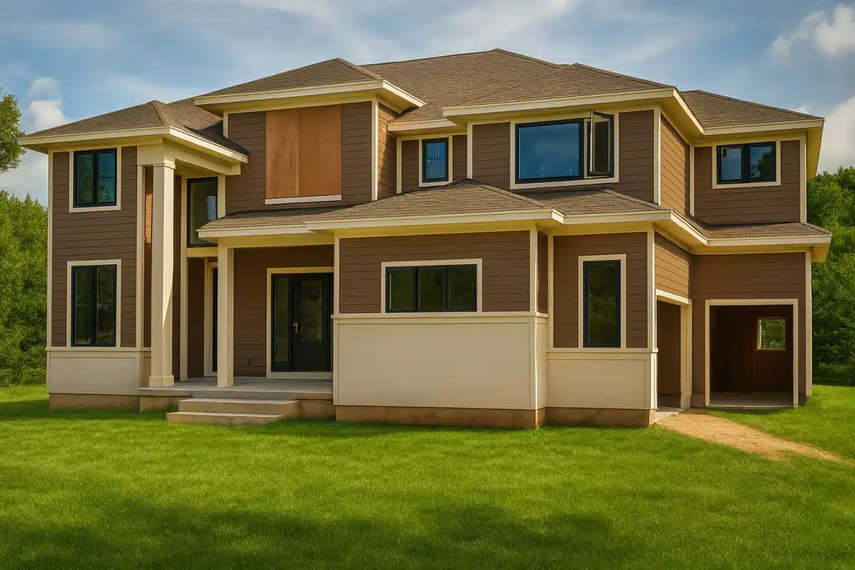 Elegant 2-Story Luxury House Plan with CAD Architecture