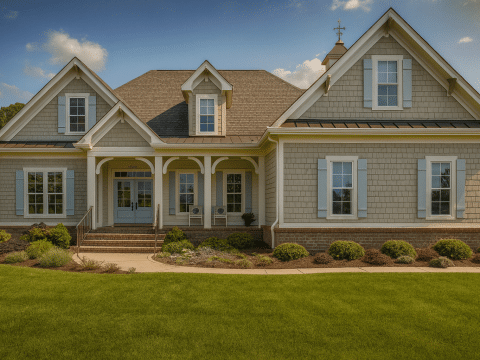 Elegant 3-Bedroom House Plan with Detailed Floor Designs