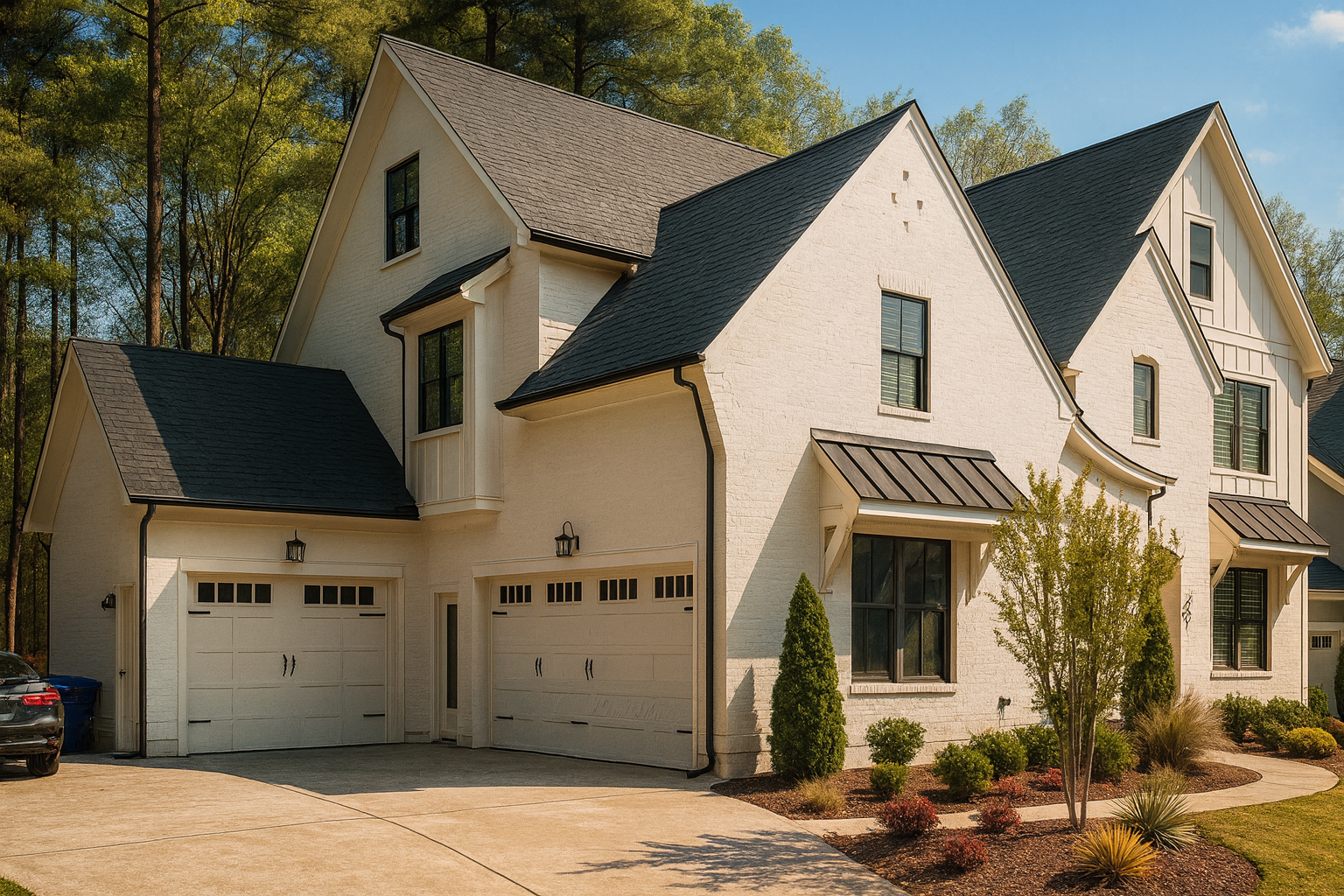 Elegant 3-Story Home Plan with 5 Bedrooms and Modern CAD Designs