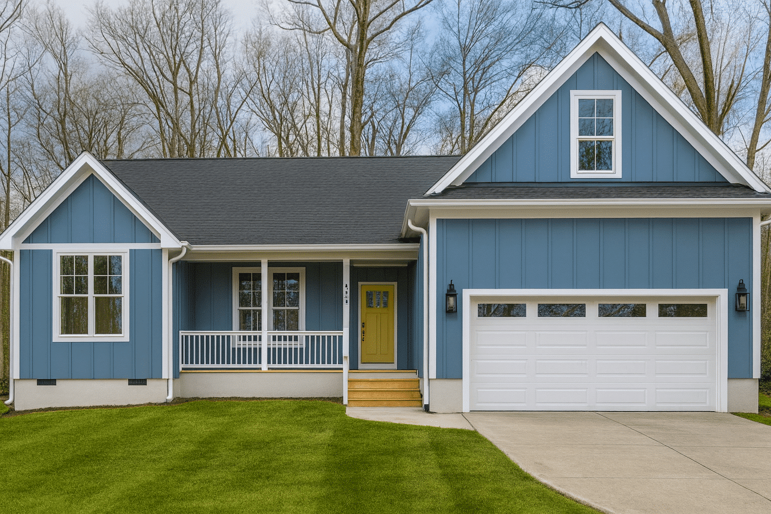 Elegant House Plan with Open Floor Blueprint & CAD Designs