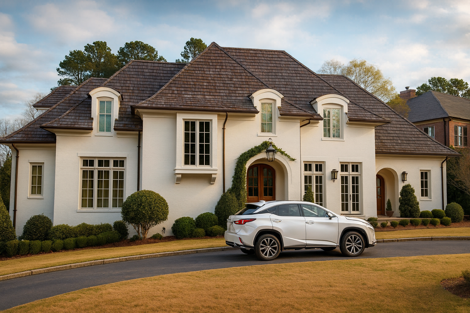 French Country House Plan with 5 Bedrooms and Elegant 2-Story Layout