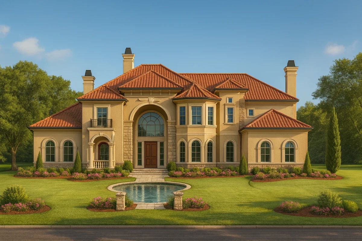 HOUSE PLAN - Luxury House Floor Plan