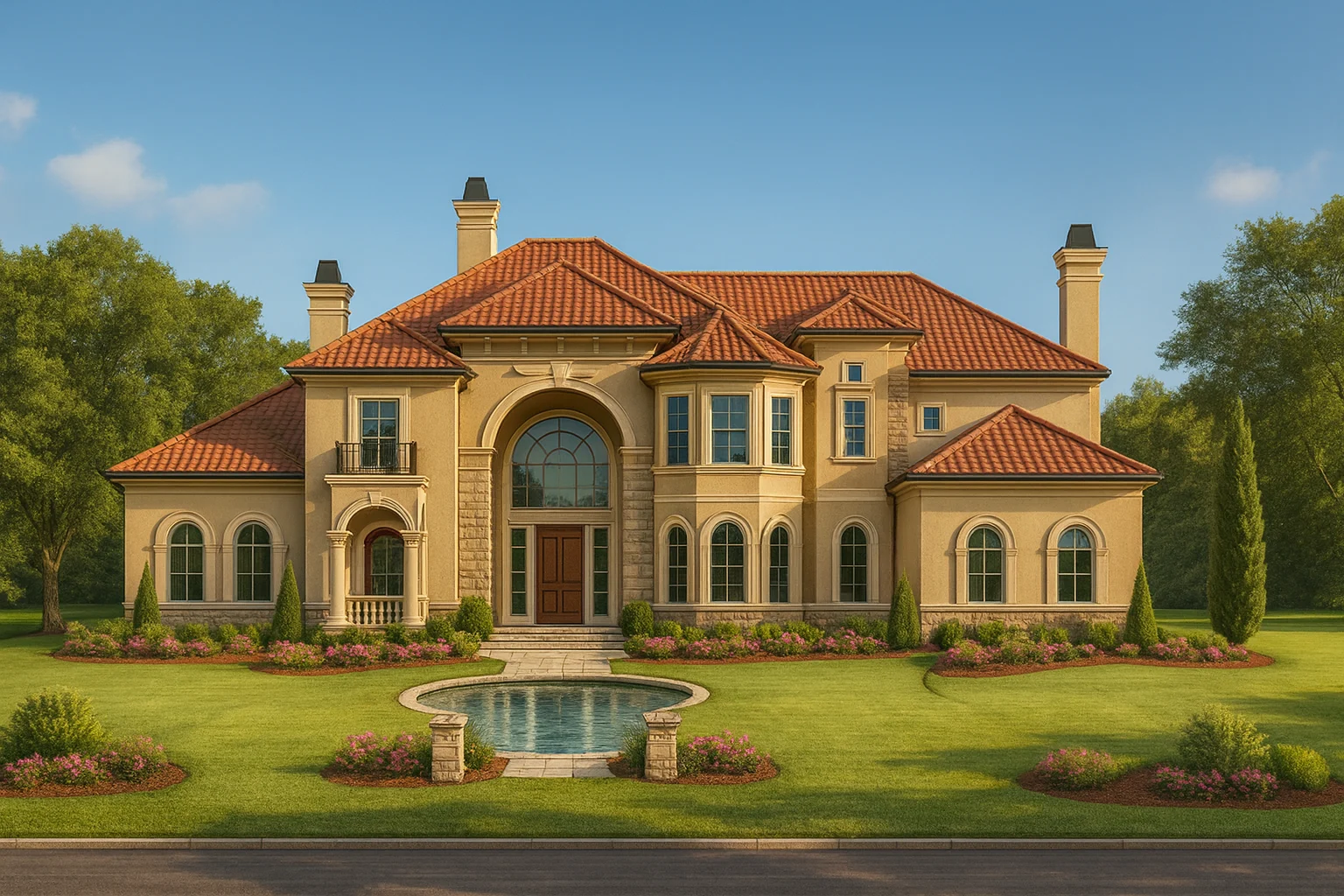 HOUSE PLAN - Luxury House Floor Plan