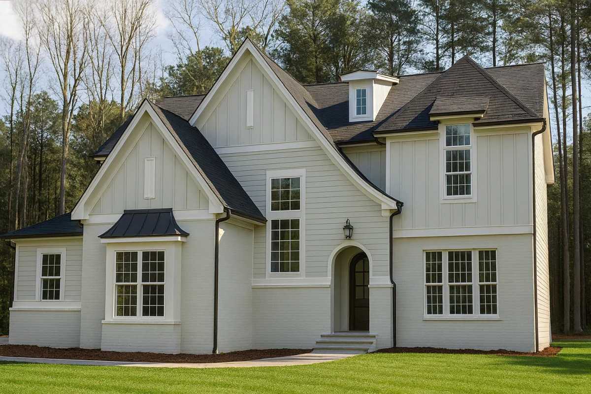 Impressive Modern Suburban Home Floor Plan with CAD Design