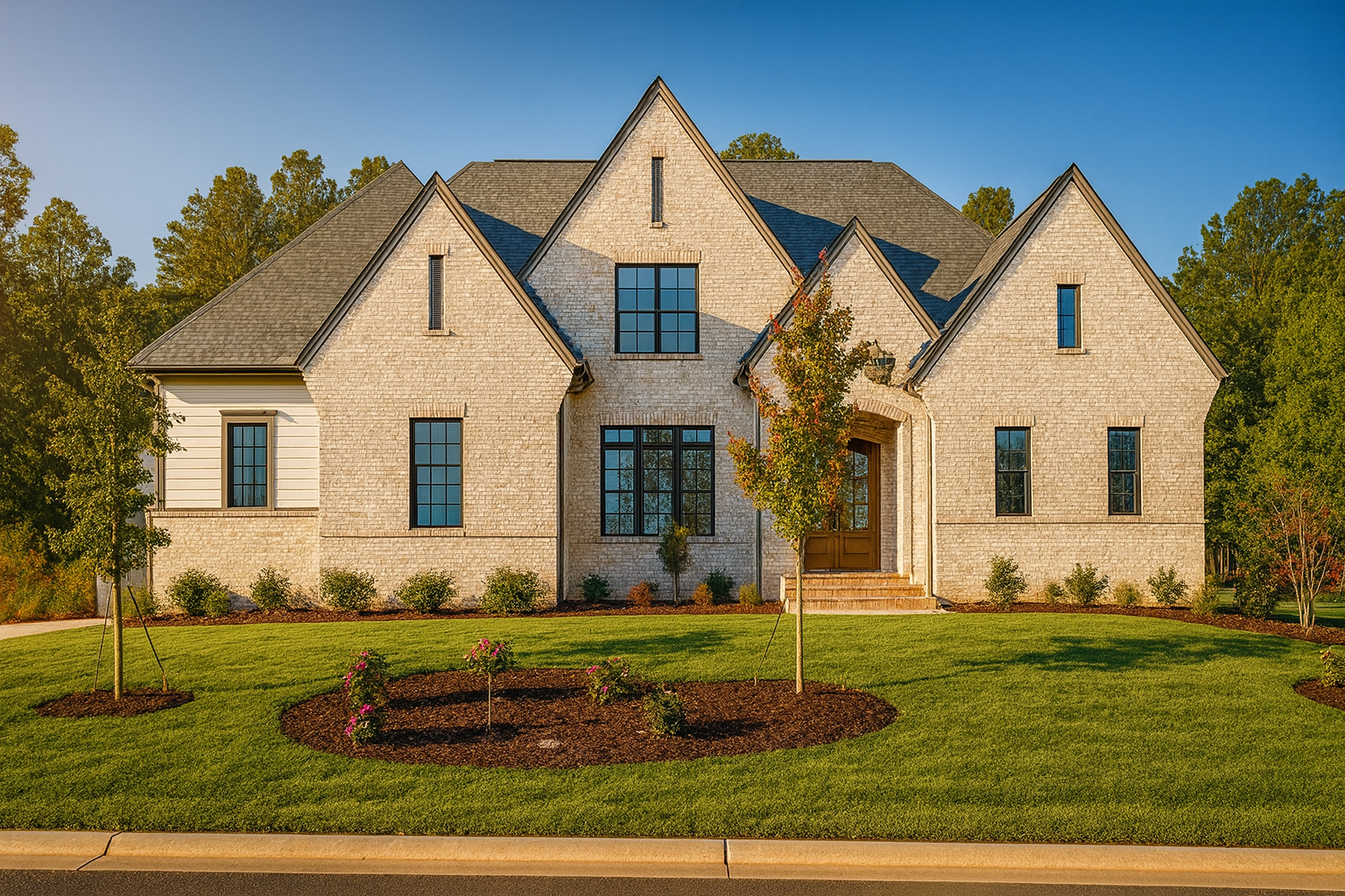 Luxury 2-Story House Plan with Traditional European Design