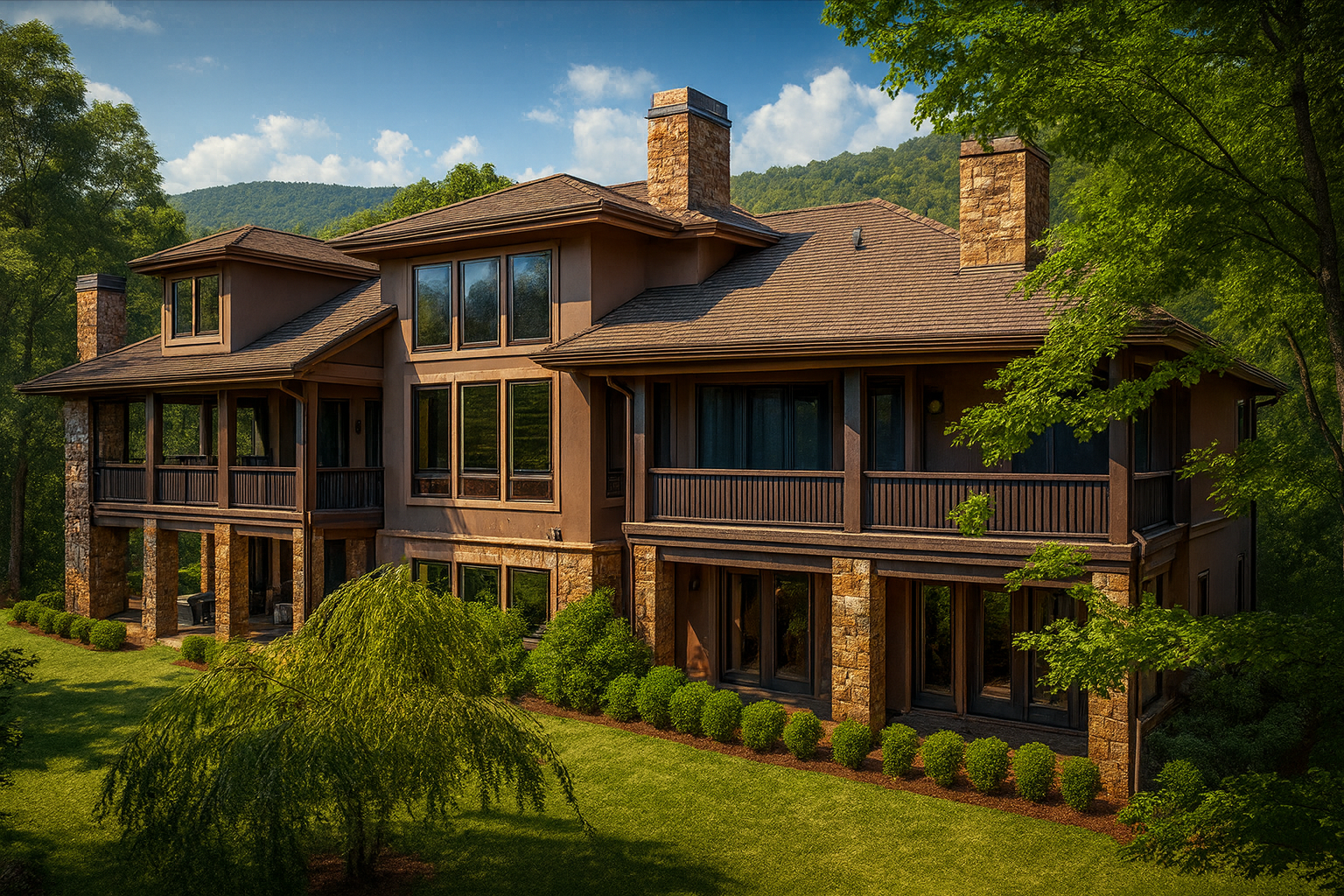 Luxury 3-Story Craftsman House Plan with Elevator, Wine Room & Finished Basement