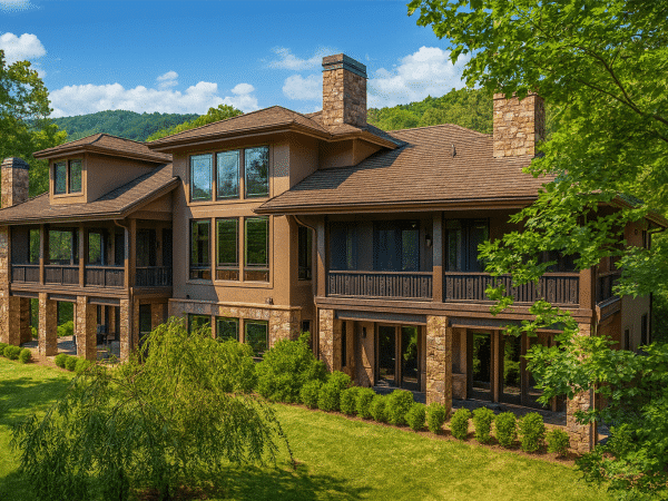 Luxury 3-Story Craftsman House Plan with Elevator, Wine Room & Finished Basement