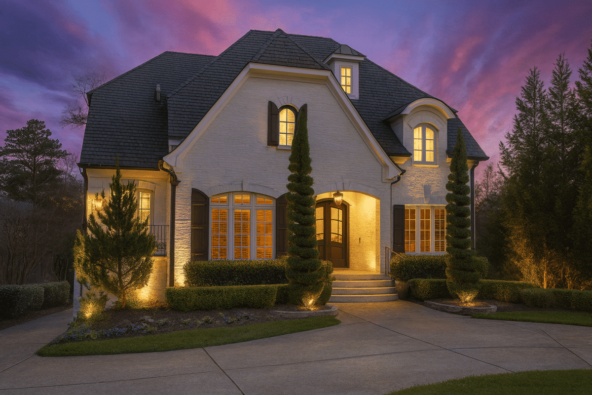 Luxury 3-Story Home Plan with 5 Beds, 5.5 Baths & Pool