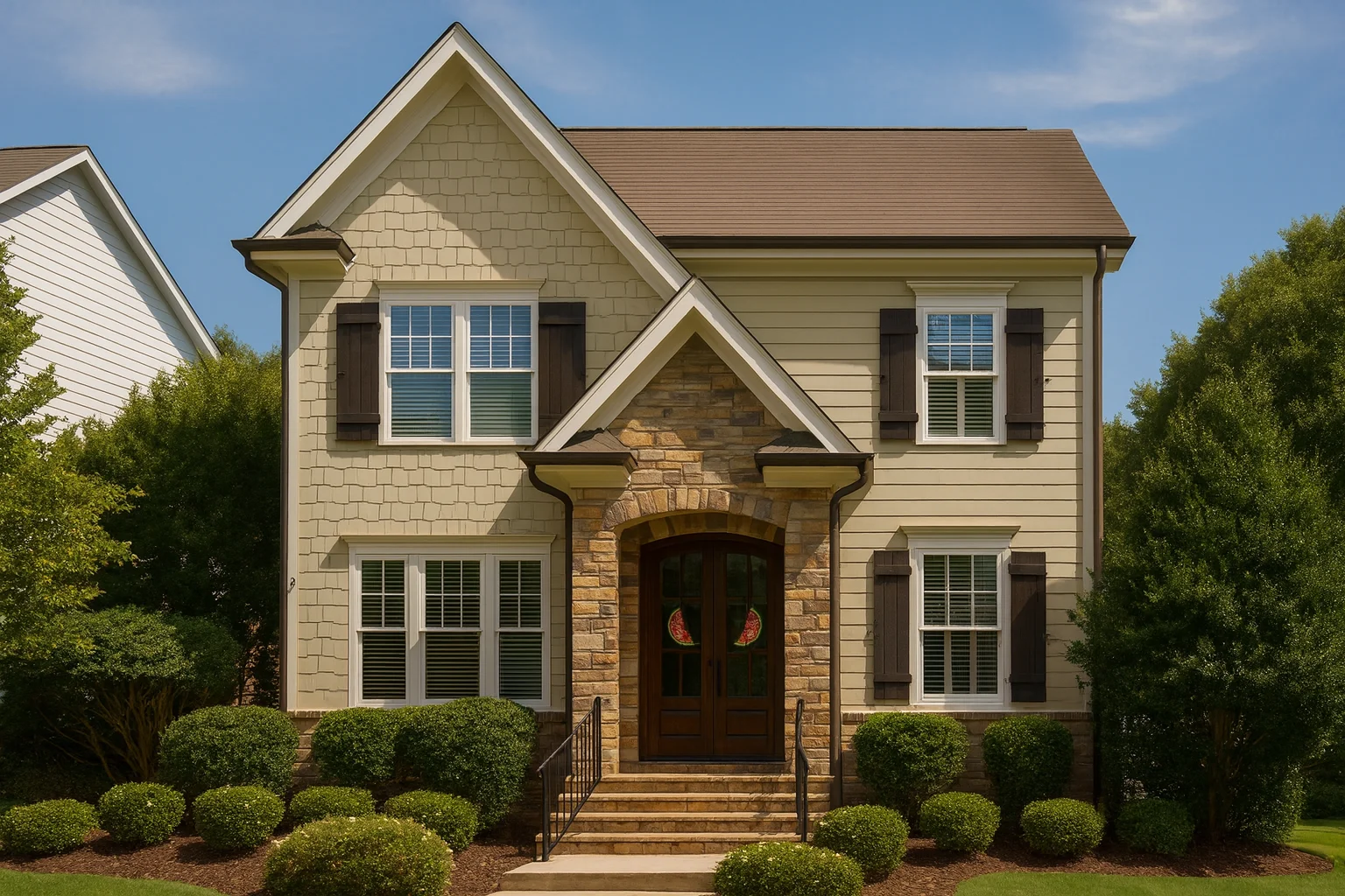 Modern 2-Story House Plan with 4 Bedrooms and CAD Floor Blueprints
