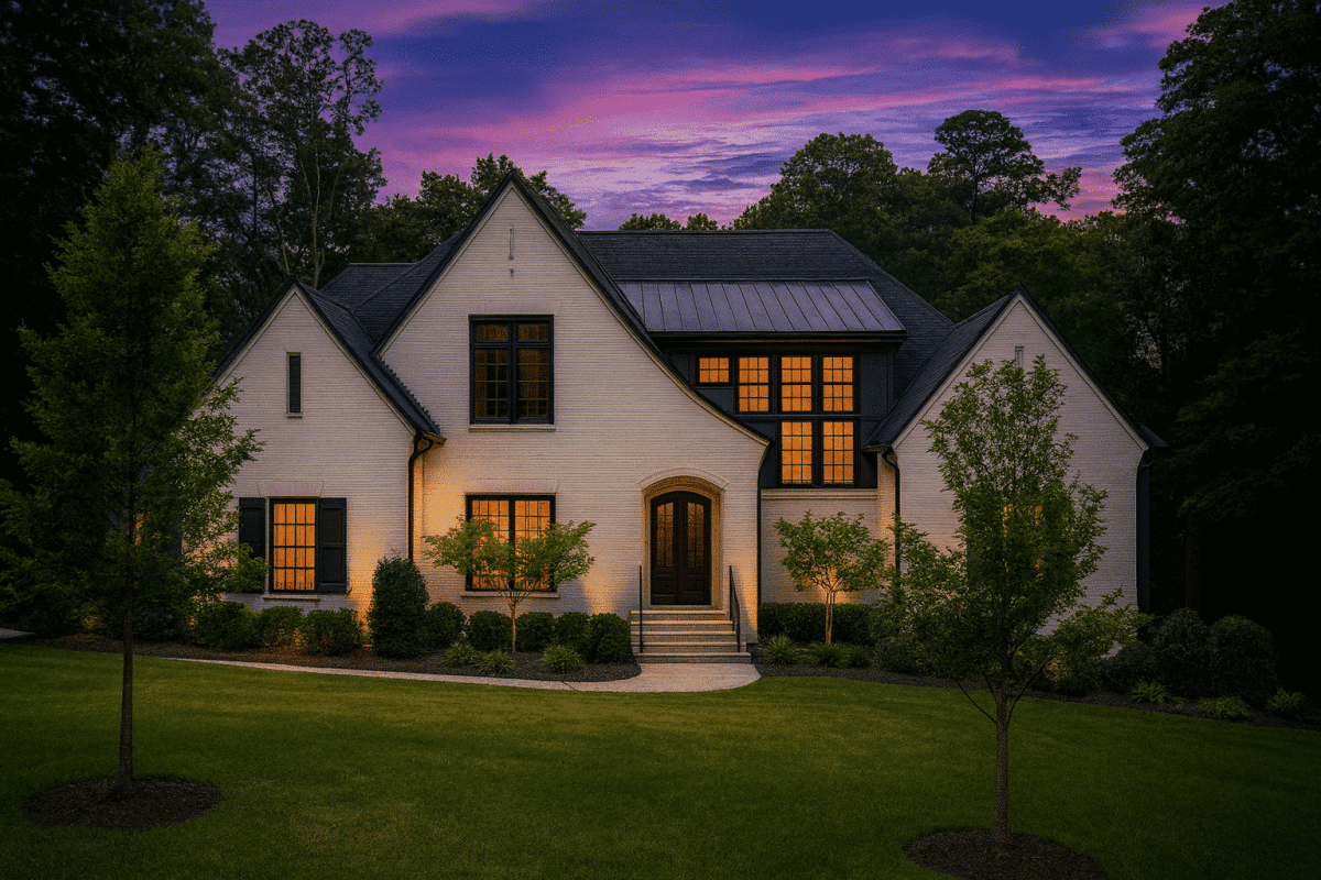 Modern 2-Story House Plan with Open Layout and 5 Bedrooms