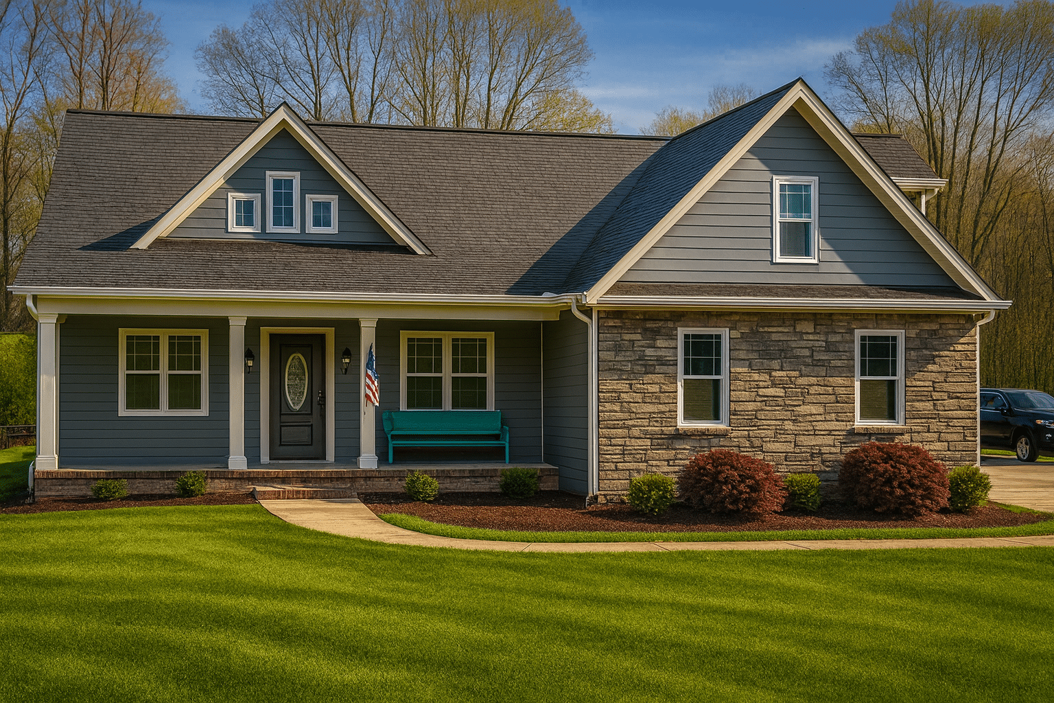 Modern 3-Bedroom Home Plan with Spacious Layout and CAD Designs