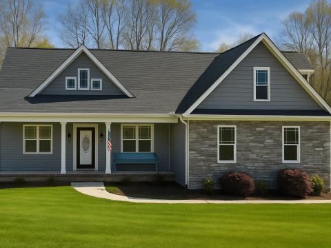 Modern 3-Bedroom Home Plan with Spacious Layout and CAD Designs