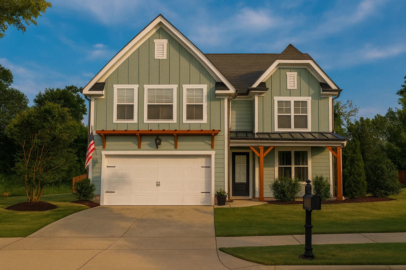 Modern Craftsman Home Floor Plan with CAD and Blueprint Designs