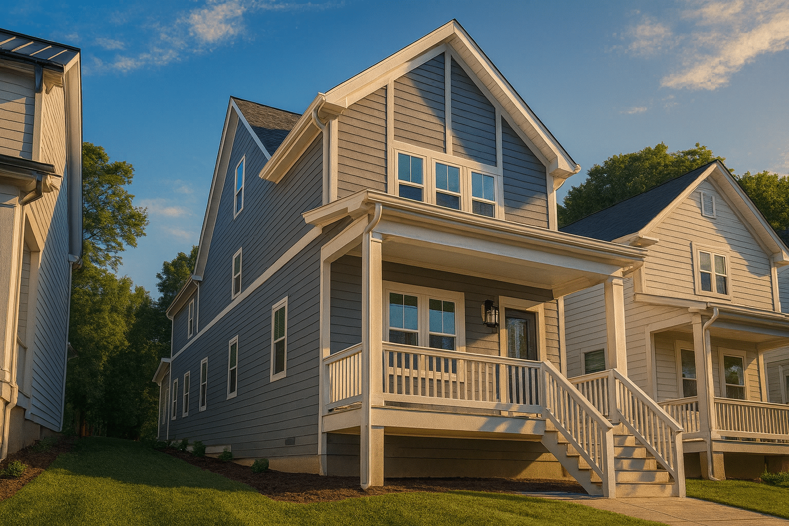 Modern Craftsman Home Plan with Bonus Room and Open Floor Design