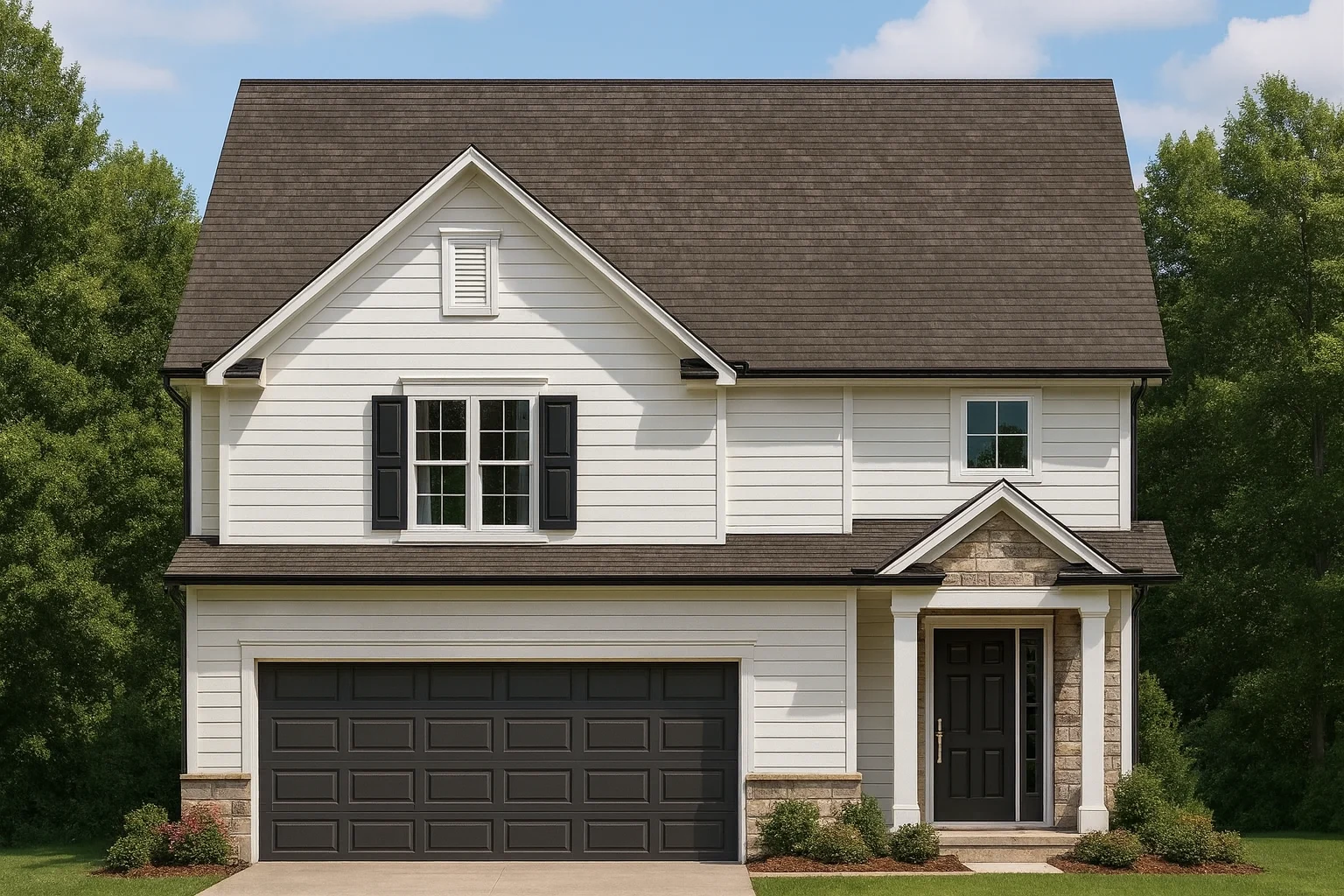 8-1152 HOUSE PLAN - Modern Craftsman House Plan: CAD Floor Designs & Blueprint