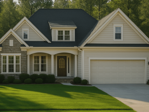 Modern Craftsman House Plan with Vaulted Ceilings and Smart Layout