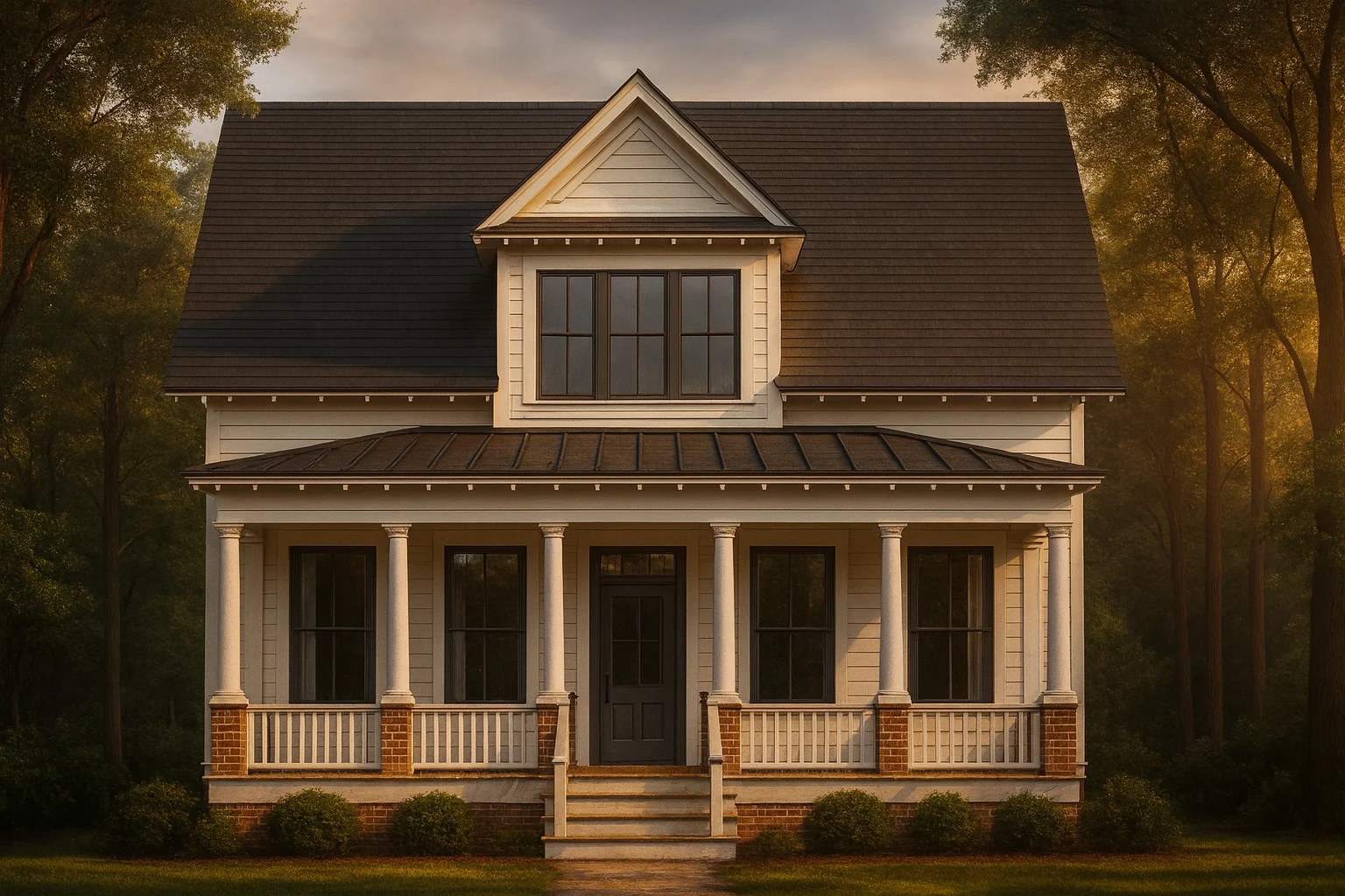 Modern Craftsman House Plan