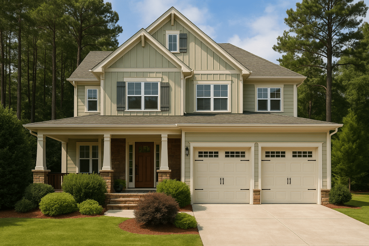 Modern Craftsman house Plan with 4 Beds and 3 Baths in CAD Designs