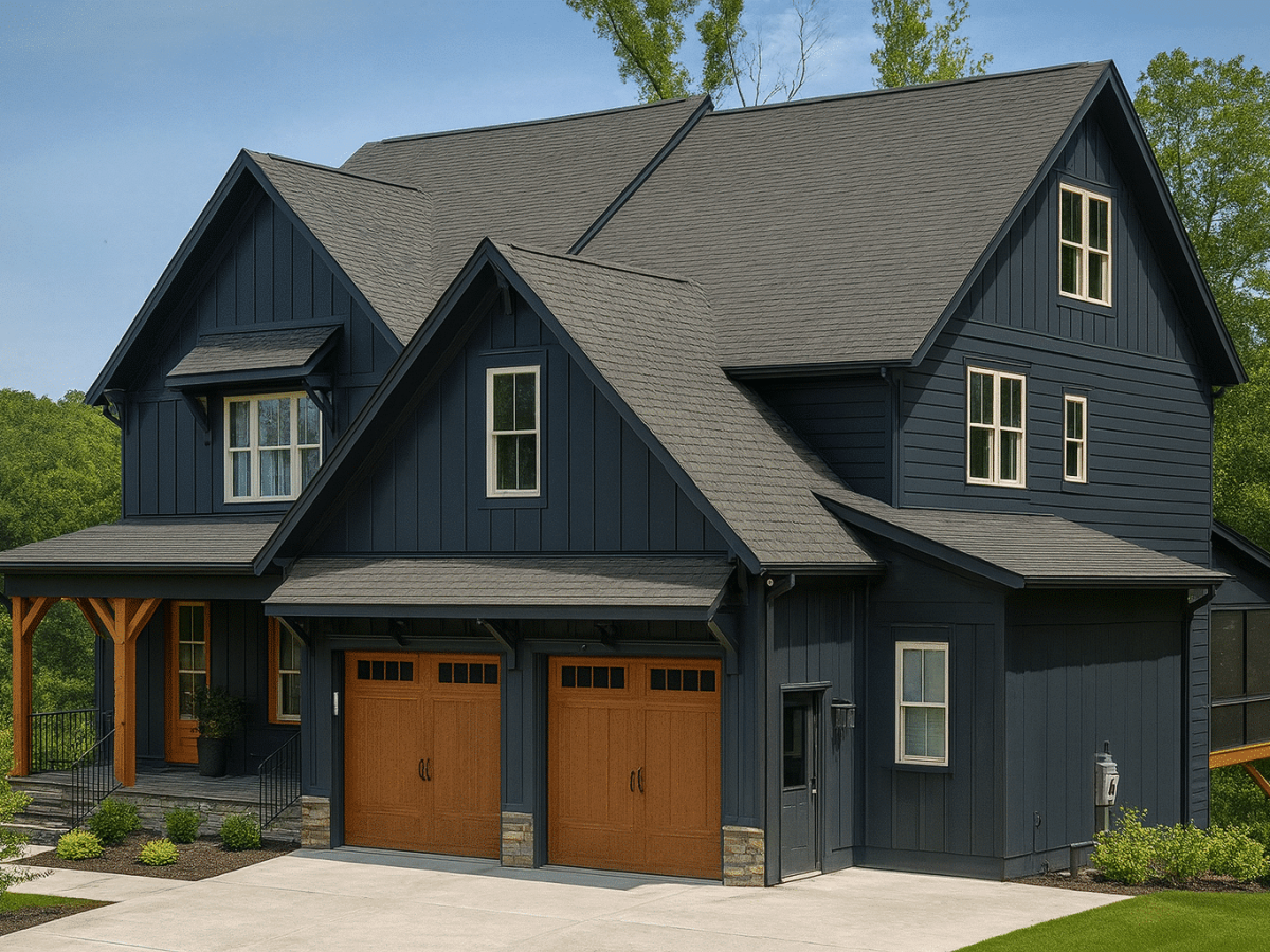 Modern Craftsman house Plan with Spacious Floor Designs