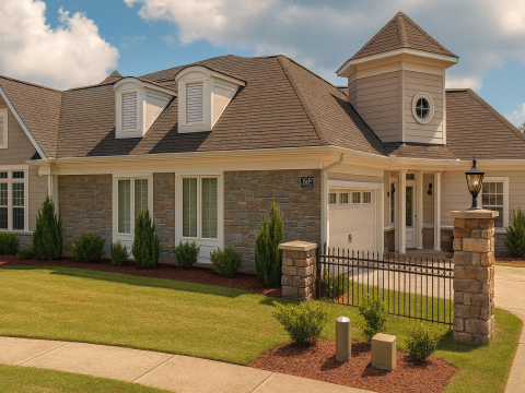 Modern Duplex Home Plan with Open Floor Plan Designs
