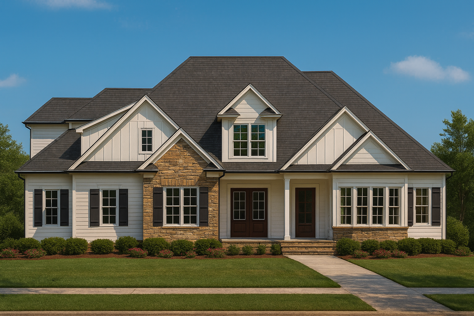 Modern Farmhouse Plan – 3-Bed, 2,133 Sq Ft, 1.5 Stories (CAD + Engineering Included)